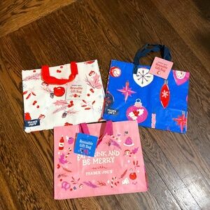 Trader Joe’s 2024 Limited Edition 3 mini totes